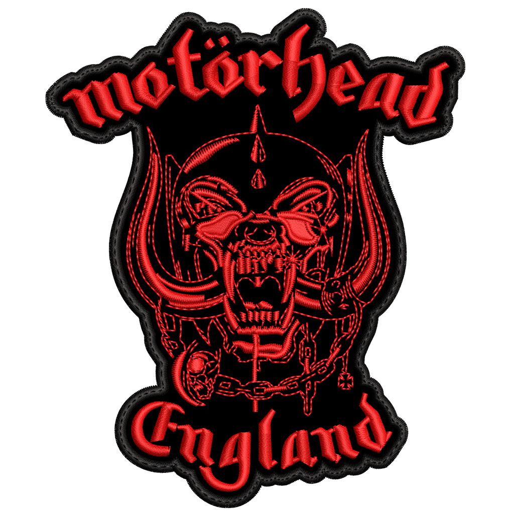 Parche Bordado MOTORHEAD ENGLAND Heavy Metal