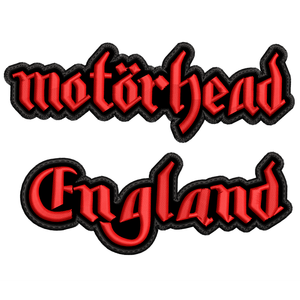 Parche Bordado MOTORHEAD ENGLAND Heavy Metal