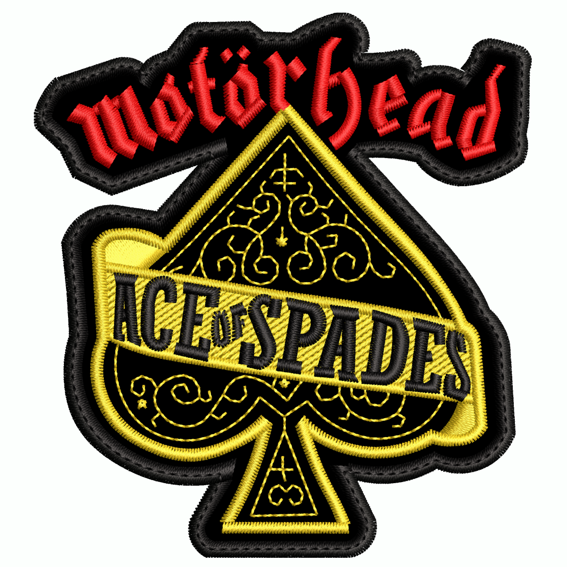 Parche Bordado MOTORHEAD Ace of Spades Heavy Metal
