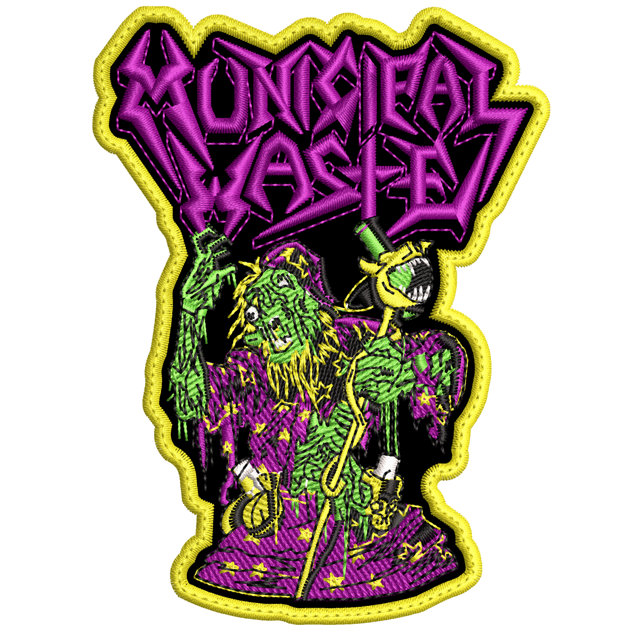 Parche Bordado MUNICIPAL WASTE Thrash Metal