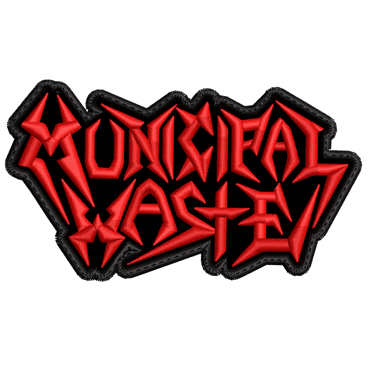Parche Bordado MUNICIPAL WASTE Thrash Metal