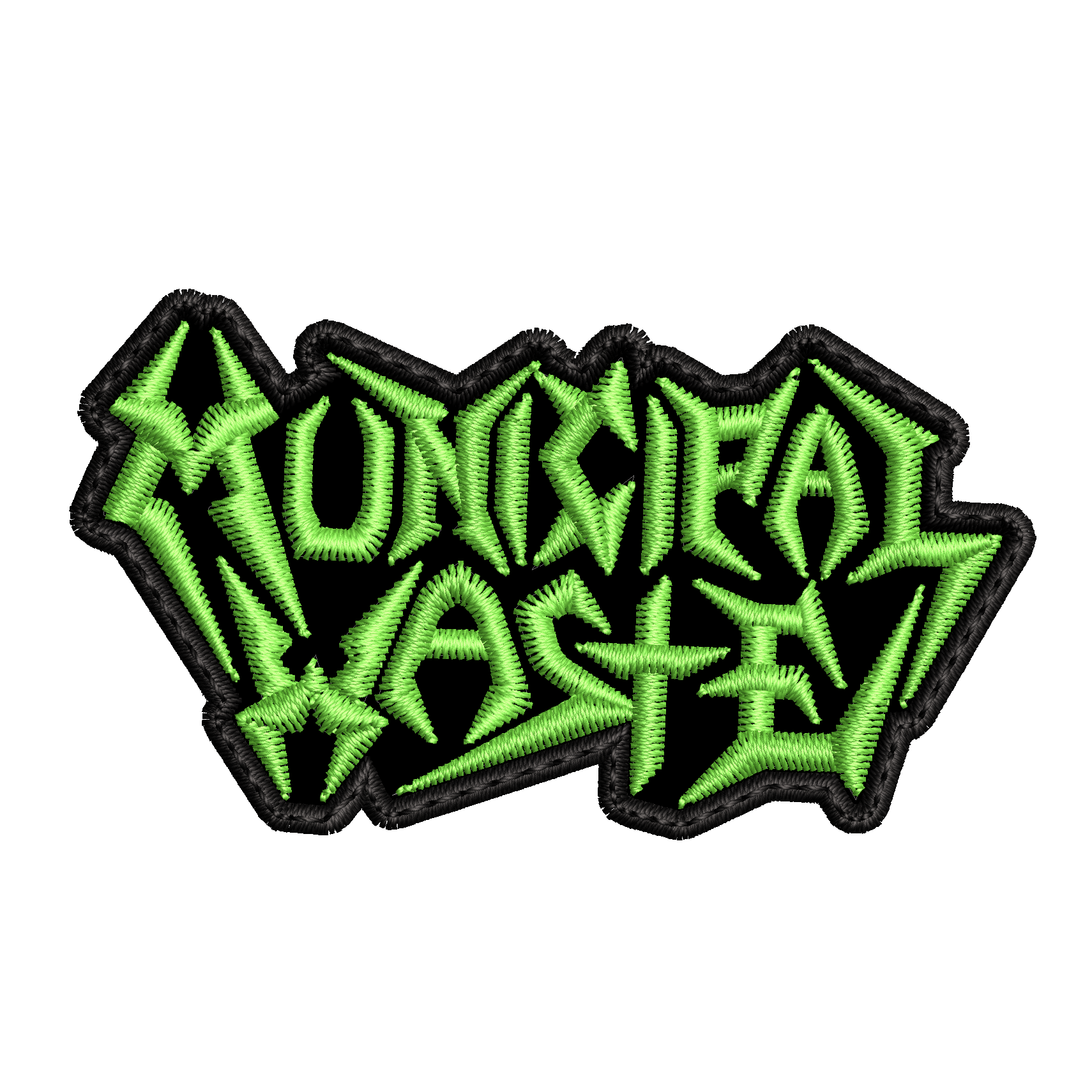 Parche Bordado Mini MUNICIPAL WASTE Thrash Metal