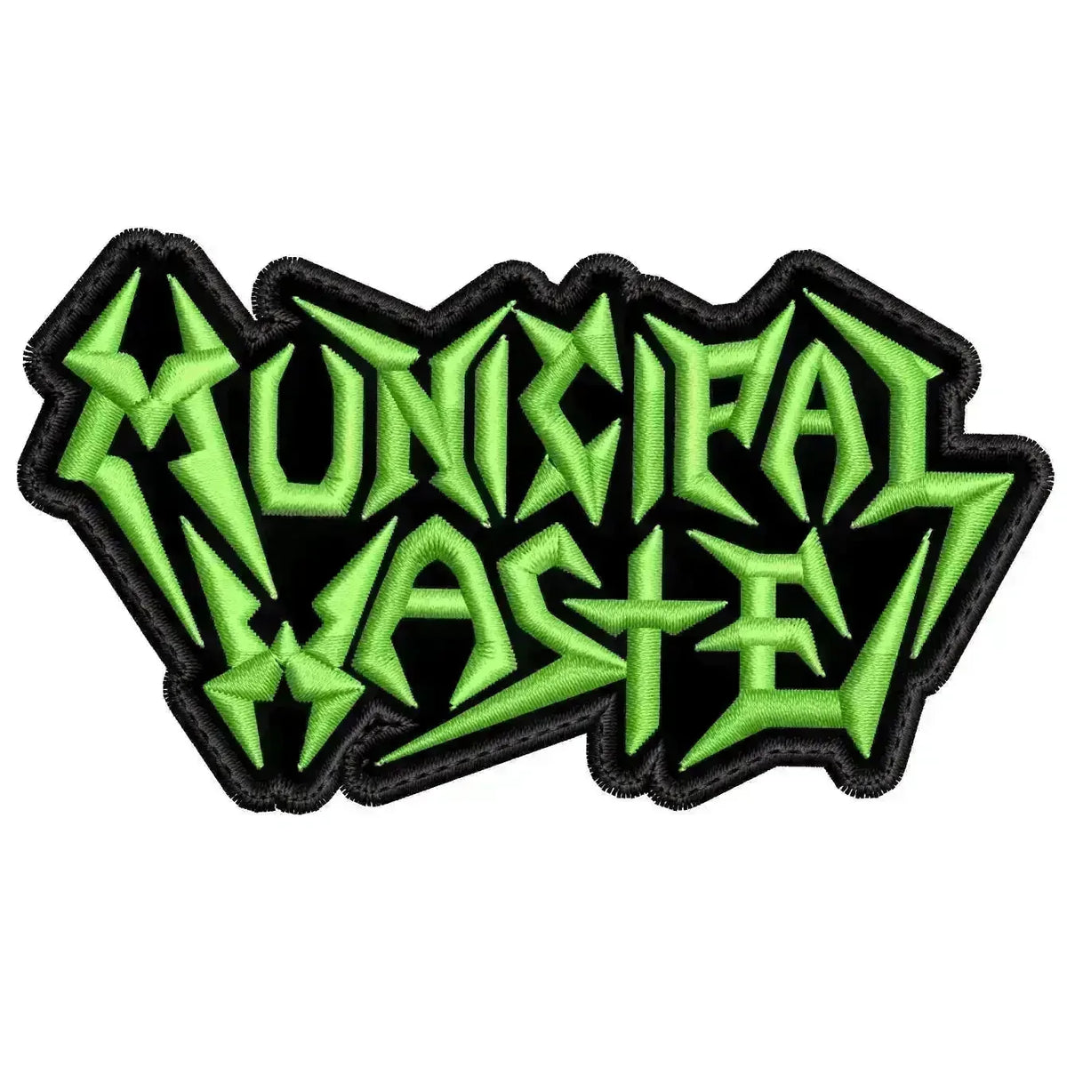 Parche Bordado Mini MUNICIPAL WASTE Thrash Metal