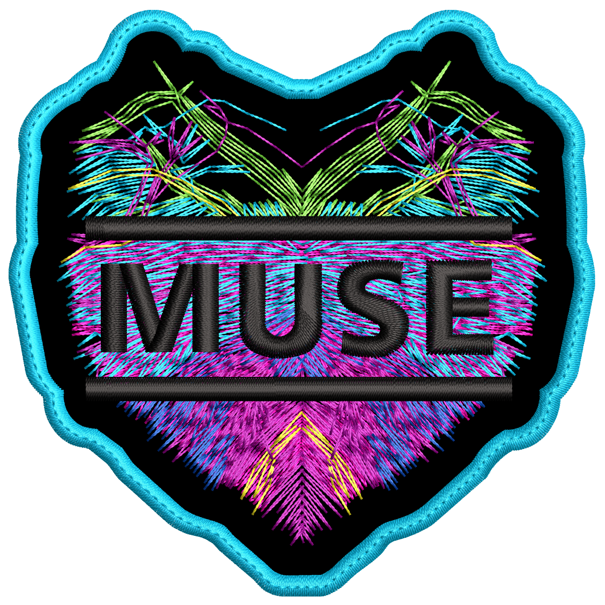 Parche Bordado MUSE Rock