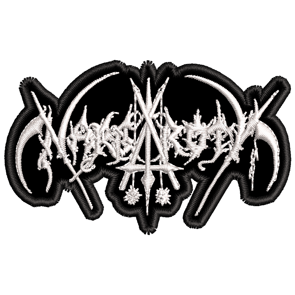 Parche Bordado Mini NERGAROTH Black Metal