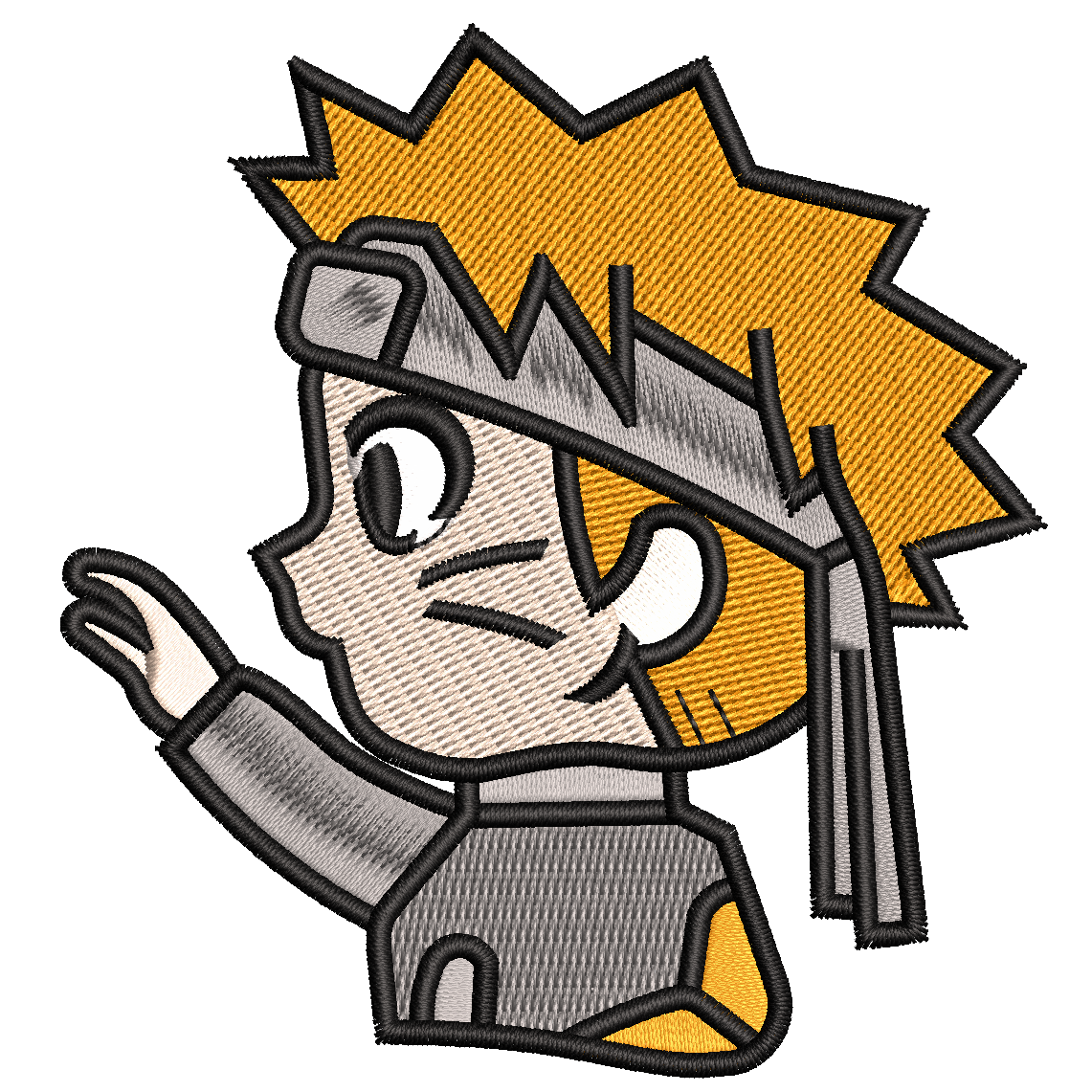 Parche Bordado NARUTO