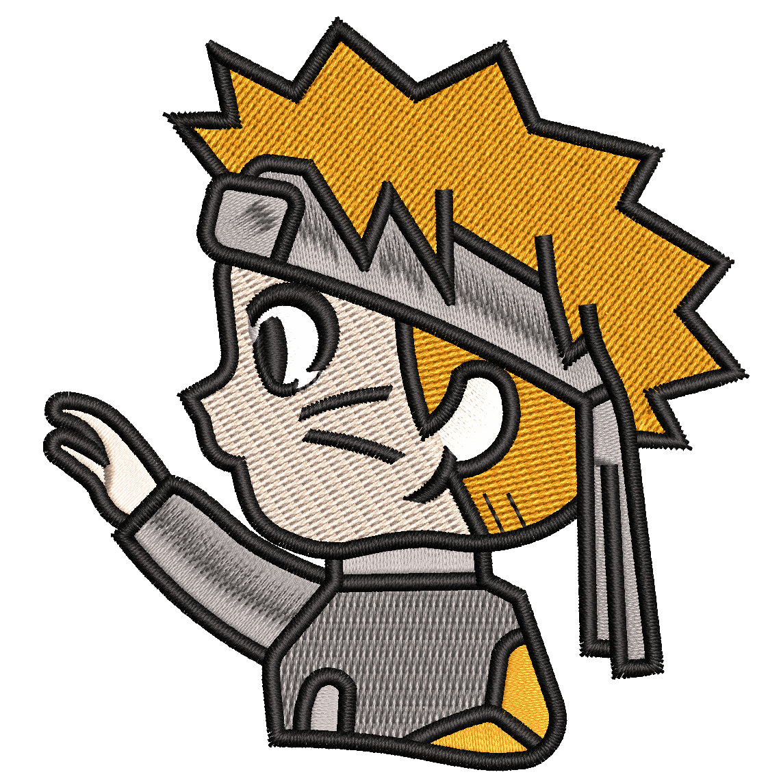 Parche Bordado NARUTO