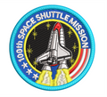 Parche Bordado 100 TH SPACE SHUTTLE MISSION, Nasa