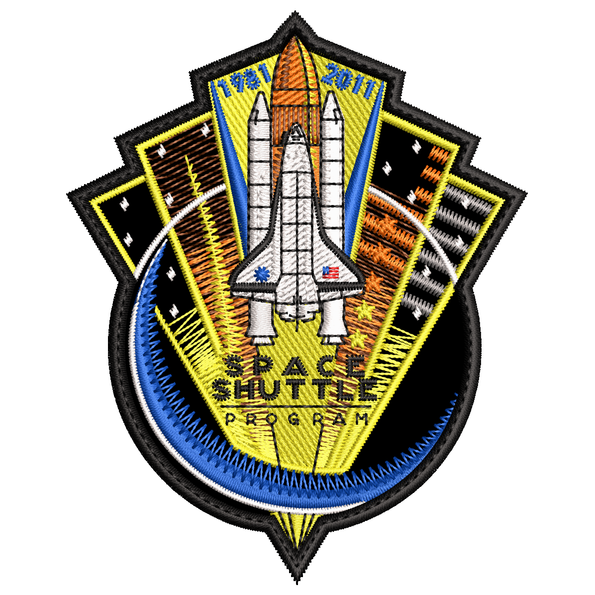 Parche Bordado SPACE SHUTTLE Nasa