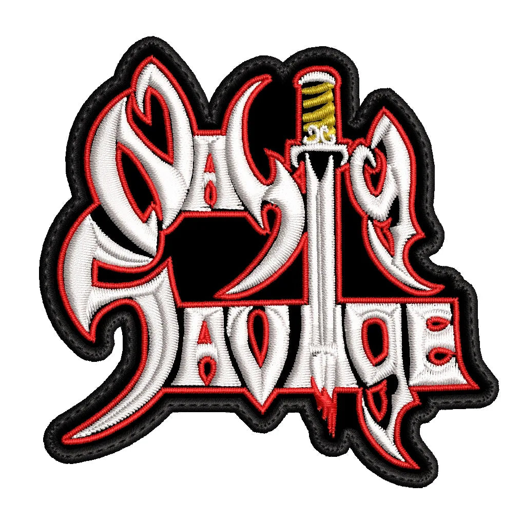 Parche Bordado NASTY SAVAGE Thrash Metal