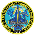 Parche Bordado NAVY FLIGHT DEMOSTRATION SQUADRON Blue Angels