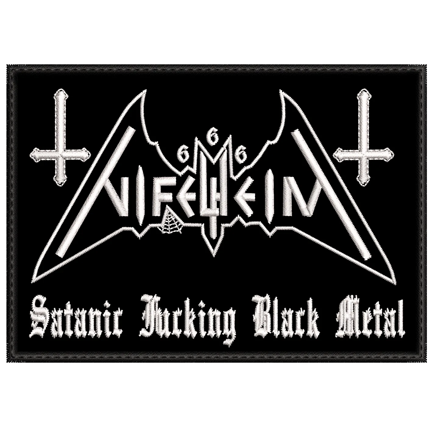 Parche Bordado NIFELHEIM Black Metal, Thrash Metal