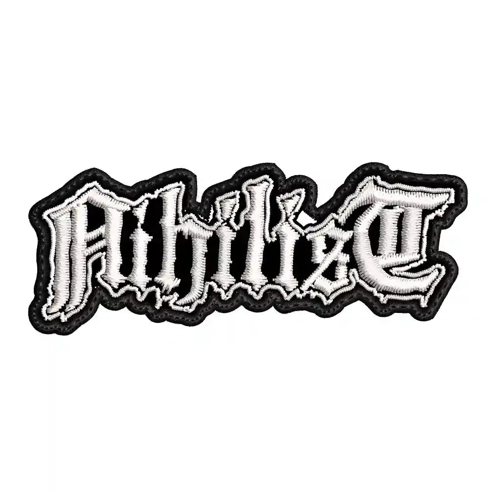 Parche Bordado Mini NIHILIST Death Metal