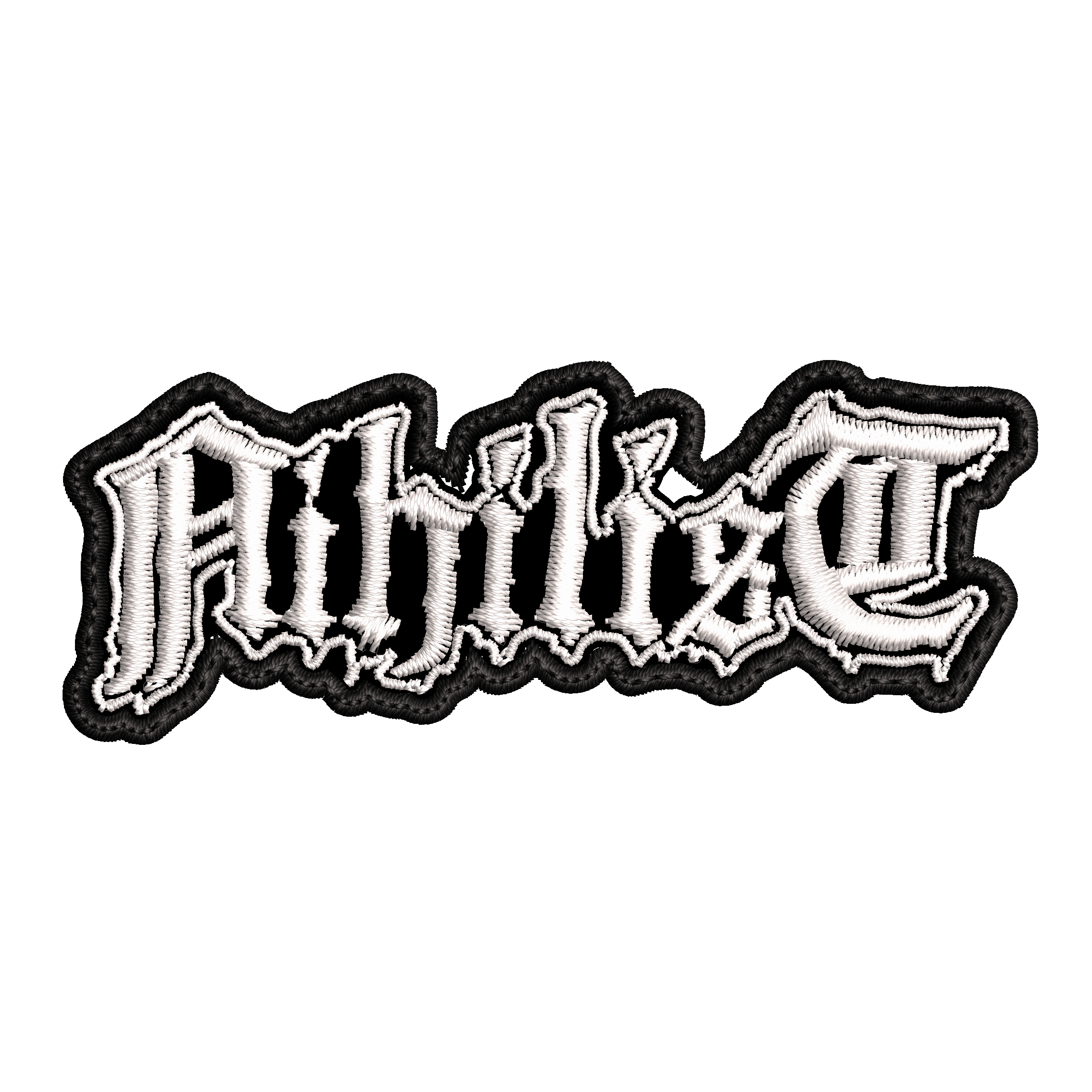 Parche Bordado Mini NIHILIST Death Metal