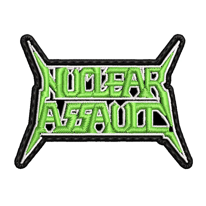 Parche Bordado Mini NUCLEAR ASSAULT Thrash Metal/Crossover Thrash