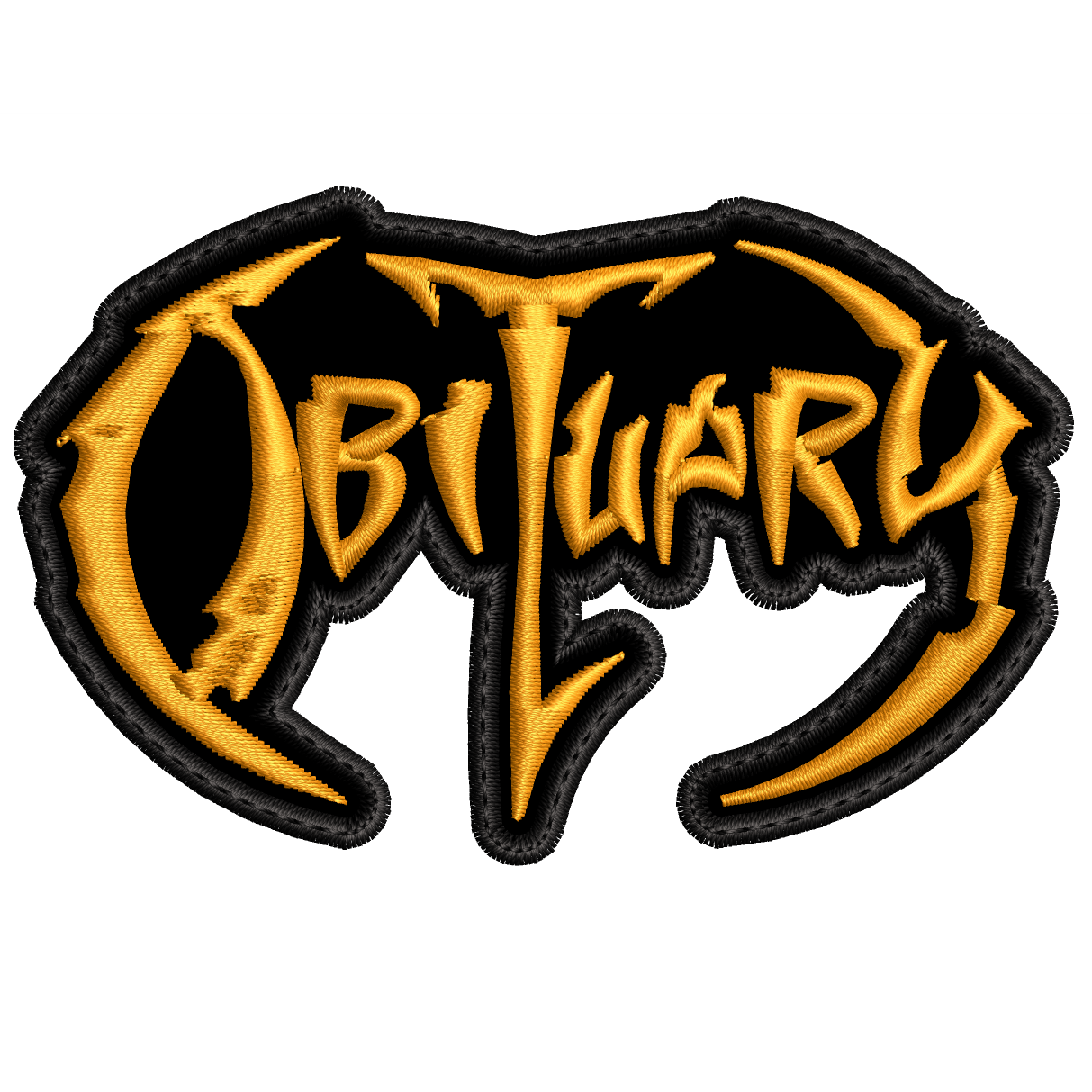 Parche Bordado OBITUARY Death Metal