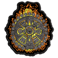 Parche Bordado PIEDRA DEL SOL AZTECA