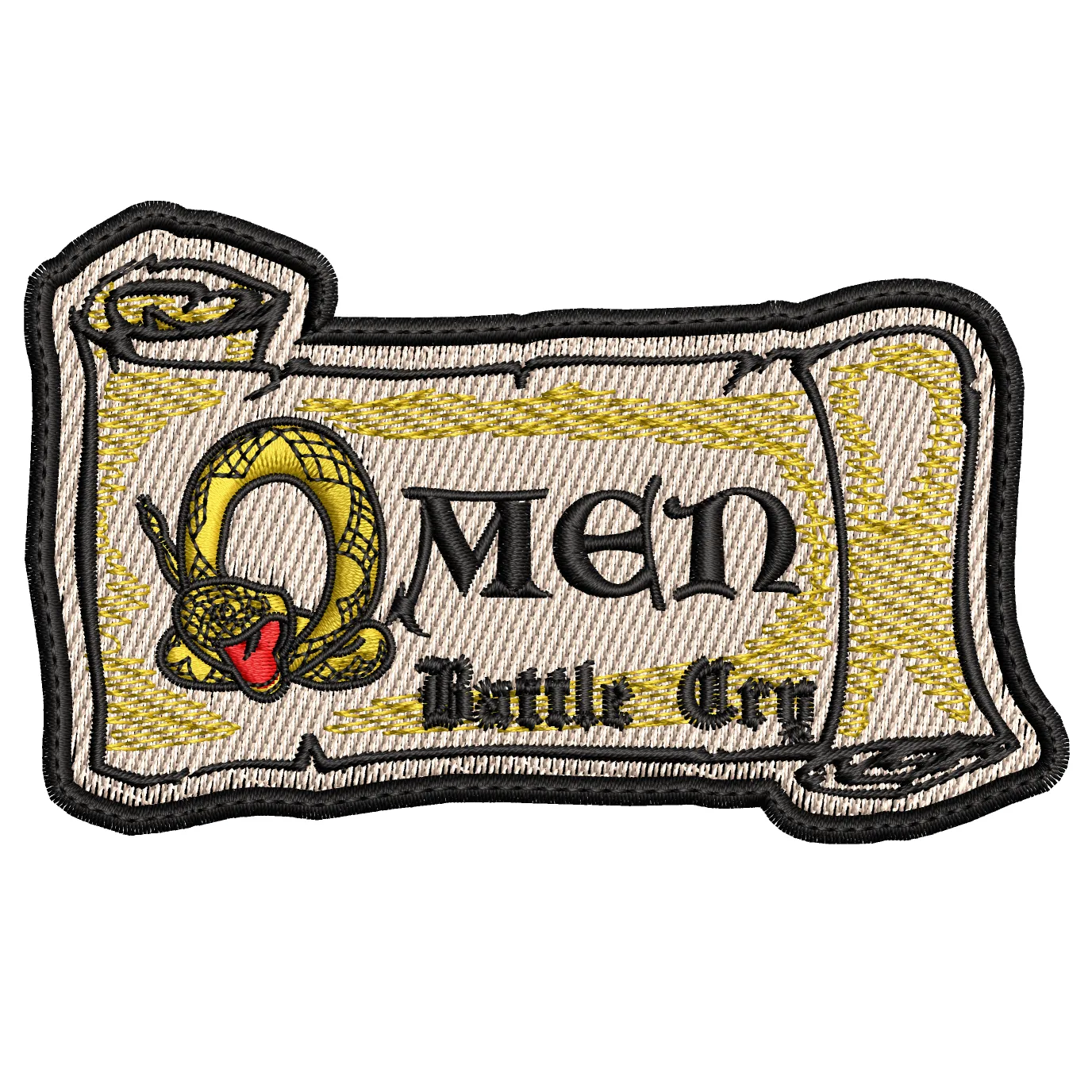 Parche Bordado OMEN BATTLE CRY Heavy Metal