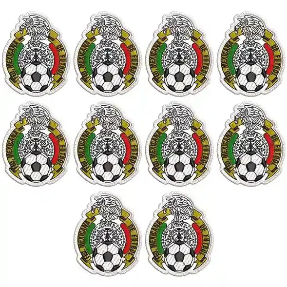 Pack Parches Bordados SELECCION MEXICANA 80´S