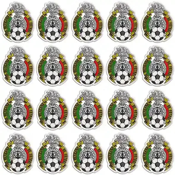 Pack Parches Bordados SELECCION MEXICANA 80´S