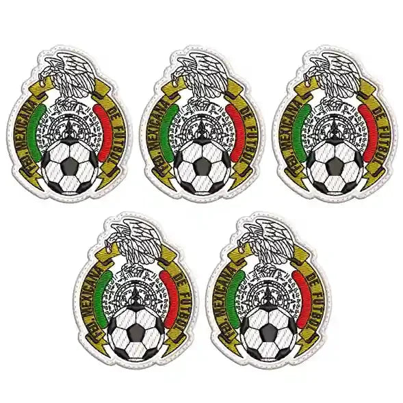 Pack Parches Bordados SELECCION MEXICANA 80´S