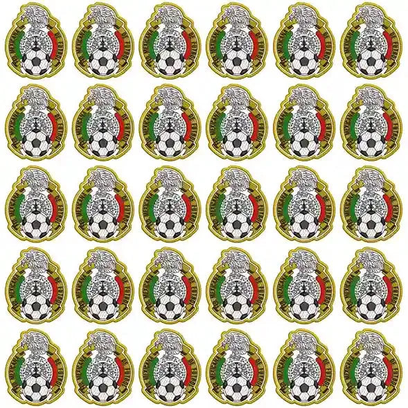 Pack Parches Bordados SELECCION MEXICANA 80´S
