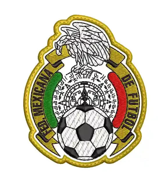 Parche Bordado ESCUDO SELECCION MEXICANA 80s