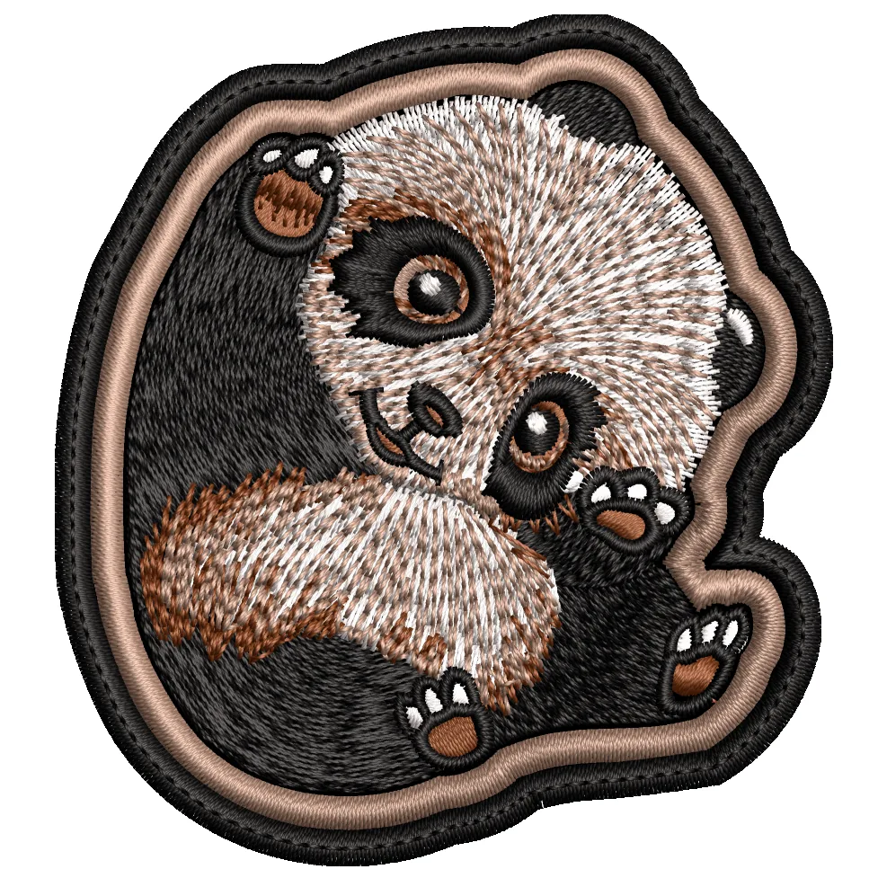 Parche Bordado PANDA