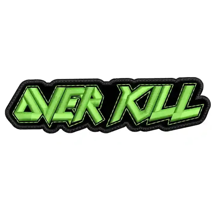 Espaldera Bordada OVERKILL Thrash Metal