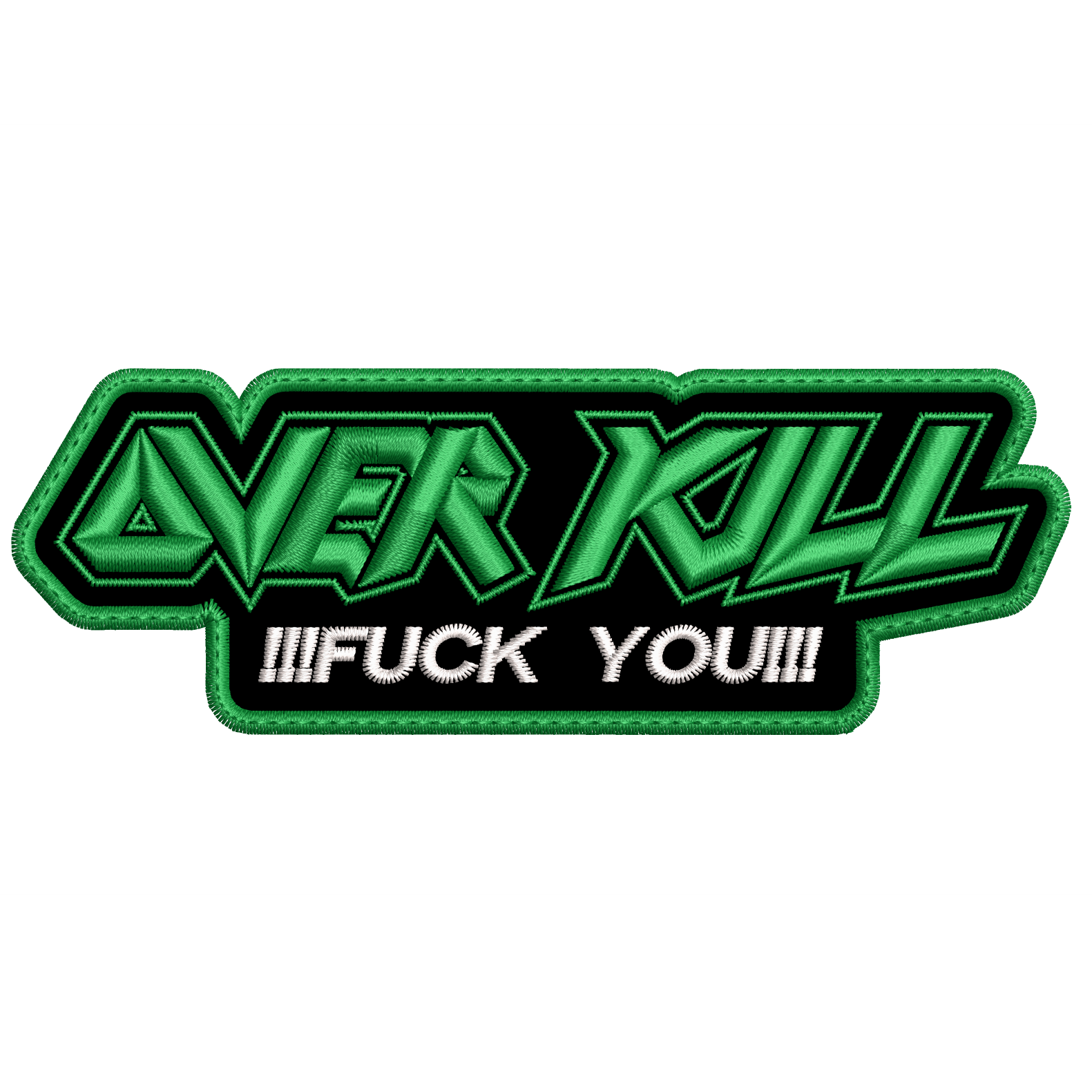 Parche Bordado OVERKILL Thrash Metal