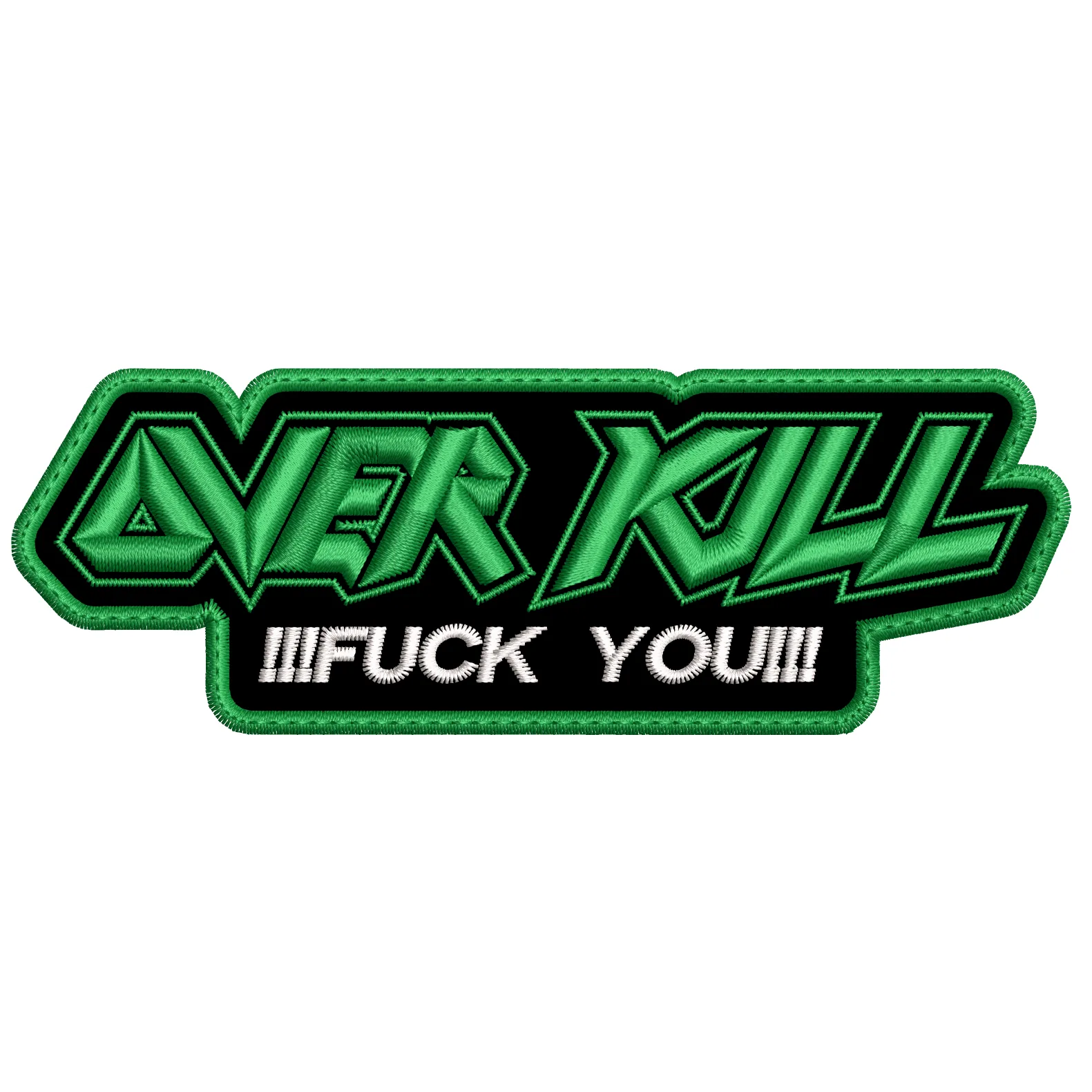 Parche Bordado OVERKILL Thrash Metal