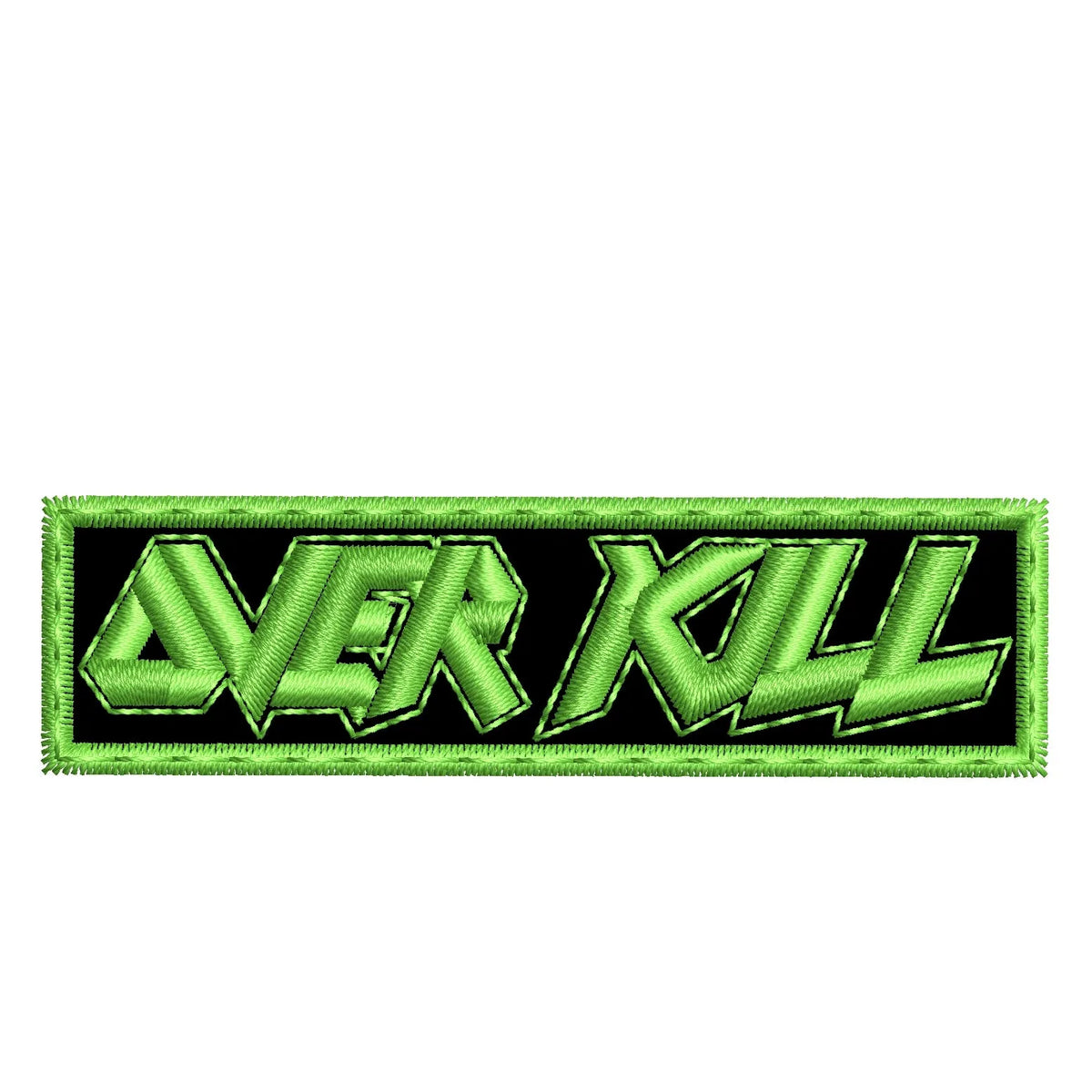 Parche Bordado Mini OVERKILL Bat Thrash Metal