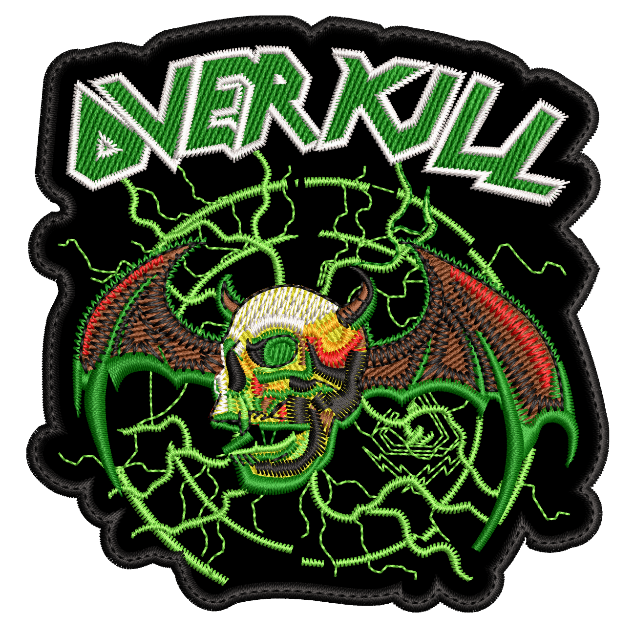 Parche Bordado OVERKILL Thrash Metal