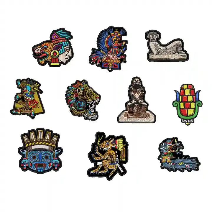 Pack Parches Bordados CULTURA