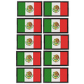 Pack Parches Bordados BANDERA MEXICO