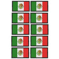 Pack Parches Bordados Mini BANDERA MEXICO