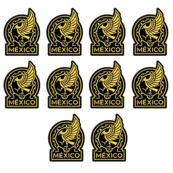 Pack Parches Bordados SELECCION MEXICANA