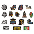 Pack Parches Bordados CULTURA