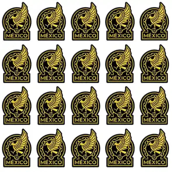 Pack Parches Bordados SELECCION MEXICANA
