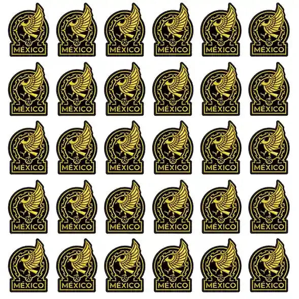 Pack Parches Bordados SELECCION MEXICANA
