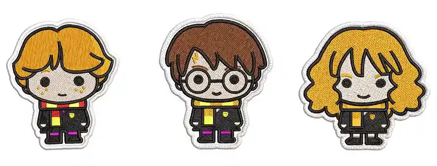 Pack Parches Bordados HARRY POTTER