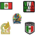 Pack Parches Bordados MEXICO MUNDIAL