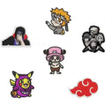 Pack 6 Parches Bordados ANIME