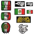 Pack Parches Bordados 100% MEXICANO