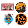 Pack Parches Bordados DRAGON BALL