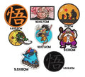 Pack Parches Bordados DRAGON BALL