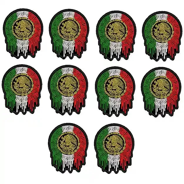 Pack Parches Bordados LOGO MEXICO