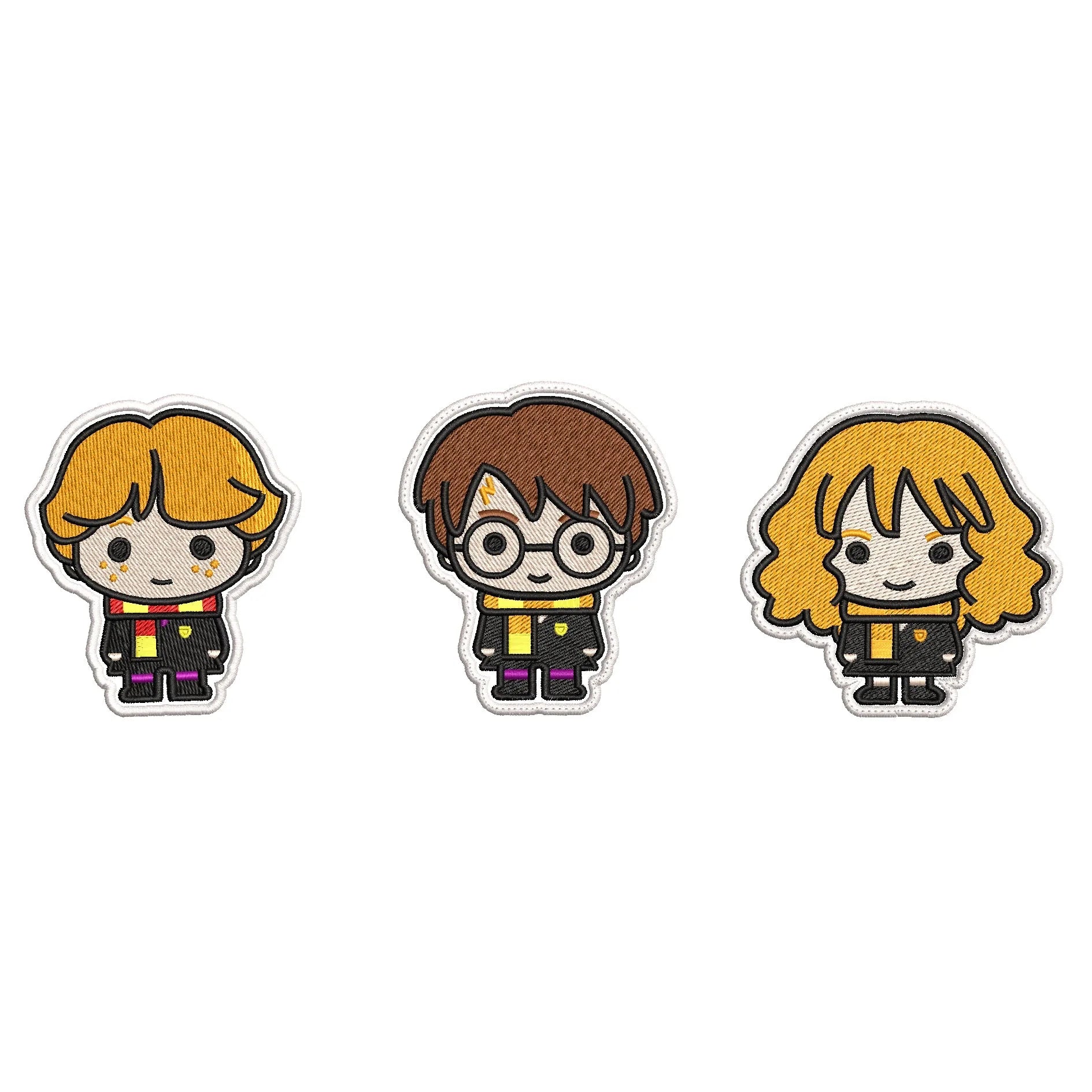 Pack Parches Bordados HARRY POTTER