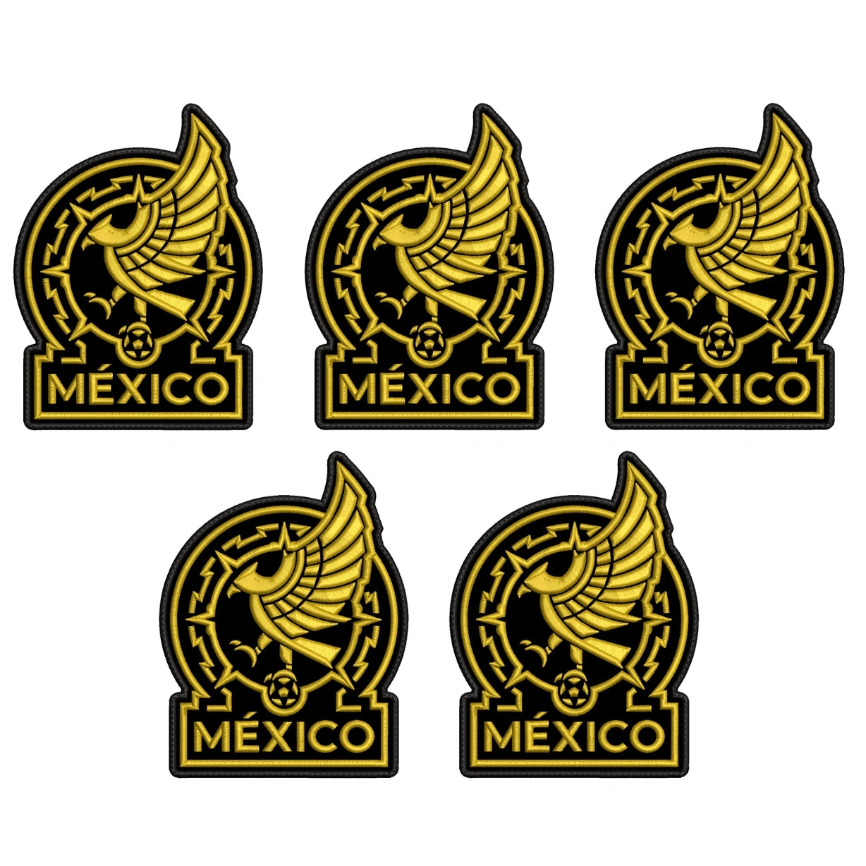 Pack Parches Bordados SELECCION MEXICANA