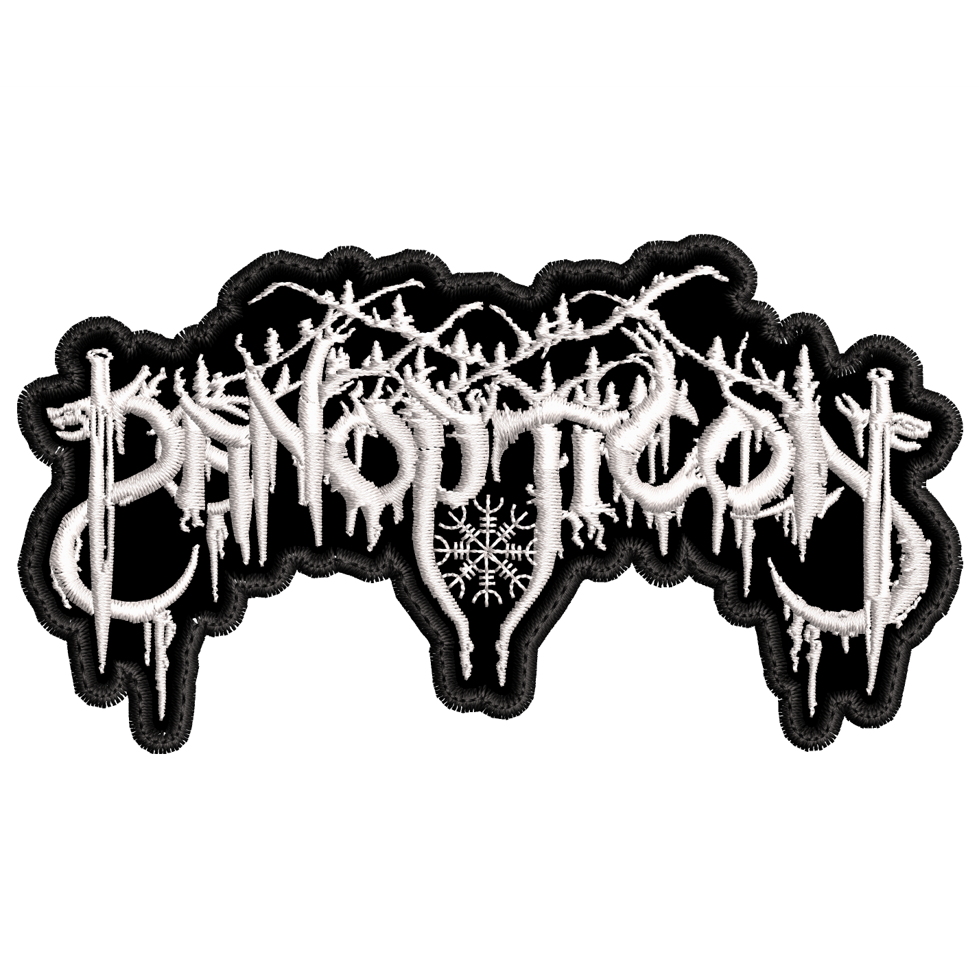 Parche Bordado PANOPTICON Black Metal Atmosférico
